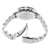 SEIKO GENERAL SSC433P1 SOLAR CHRONOGRAPH STAINLESS STEEL MEN'S SILVER WATCH - H2 Hub Watches