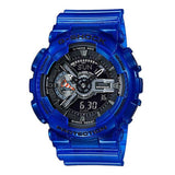CASIO G-SHOCK GA-110CR-2ADR DIGITAL QUARTZ BLUE RESIN MEN'S WATCH - H2 Hub Watches