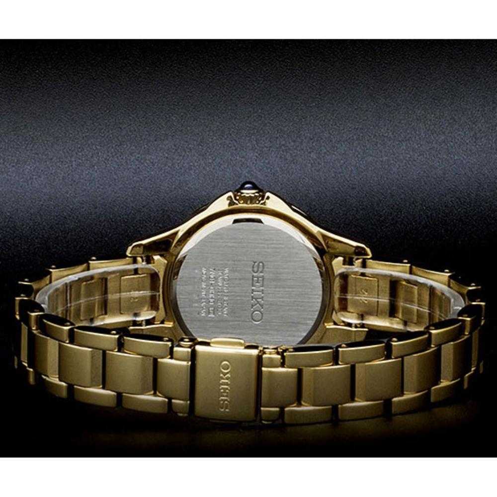 SEIKO GENERAL SRZ424P1 ANALOG GOLD STAINLESS STEEL WOMEN'S WATCH - H2 Hub Watches