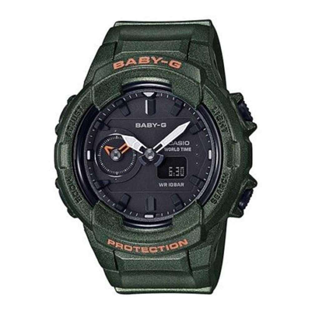 CASIO BABY-G BGA-230S-3ADR DIGITAL QUARTZ GREEN RESIN WOMEN'S WATCH - H2 Hub Watches