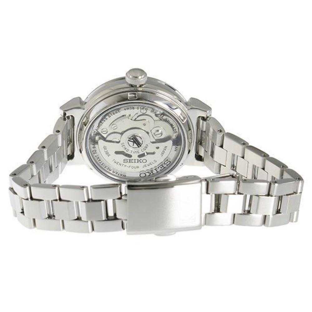 SEIKO LUKIA SSA839J1 AUTOMATIC STAINLESS STEEL WOMEN'S SILVER WATCH - H2 Hub Watches