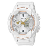 CASIO BABY-G BGA-230SA-7ADR DIGITAL QUARTZ WHITE RESIN WOMEN'S WATCH - H2 Hub Watches