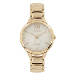 CITIZEN EM0553-85A ECO-DRIVE ROSE GOLD STAINLESS STEEL WOMEN'S WATCH - H2 Hub Watches