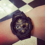 CASIO BABY-G BGA-230-1BDR DIGITAL QUARTZ BLACK RESIN UNISEX'S WATCH - H2 Hub Watches