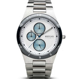 BERING 32339-707 CERAMIC COLLECTION STAINLESS STEEL BAND WHITE DIAL MEN'S WATCH