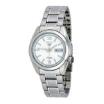 SEIKO 5 SNKL51K1 AUTOMATIC STAINLESS STEEL MEN'S SILVER WATCH - H2 Hub Watches