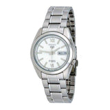 SEIKO 5 SNKL51K1 AUTOMATIC STAINLESS STEEL MEN'S SILVER WATCH - H2 Hub Watches