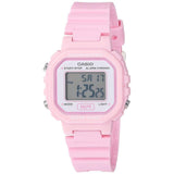 CASIO GENERAL LA-20WH-4A1DF PINK RESIN STRAP WOMEN'S WATCH
