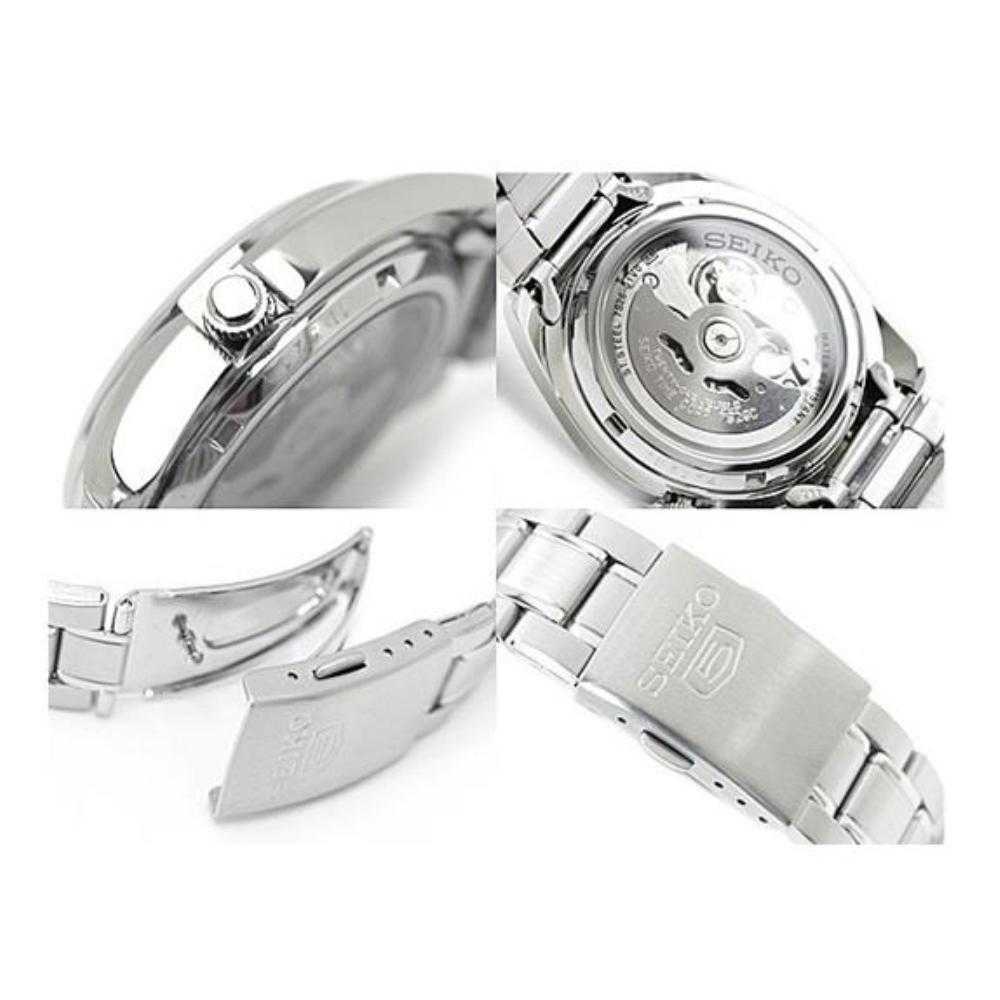 SEIKO 5 SNKL51K1 AUTOMATIC STAINLESS STEEL MEN'S SILVER WATCH - H2 Hub Watches