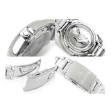 SEIKO 5 SNKL51K1 AUTOMATIC STAINLESS STEEL MEN'S SILVER WATCH - H2 Hub Watches