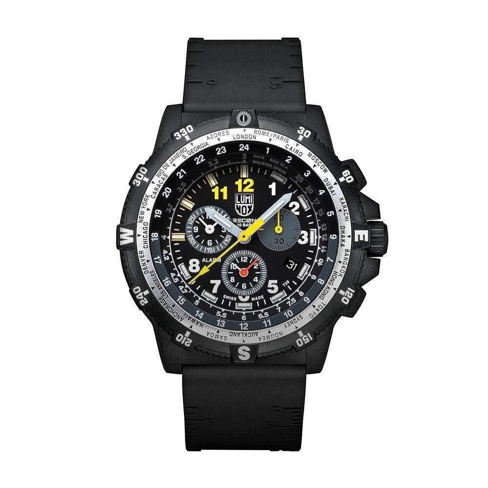 Luminox Chronograph Black Rubber Strap Men s Watch LM8841.KM.SET H2 Hub