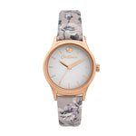 CATH KIDSTON PEMBROKE ROSE GREY PRINTED STRAP ALLOY CKL090E WOMEN'S WATCH - H2 Hub Watches
