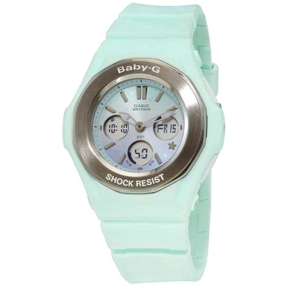 CASIO BABY-G BGA-100ST-3ADR DIGITAL BLUE RESIN WOMEN'S WATCH - H2 Hub Watches