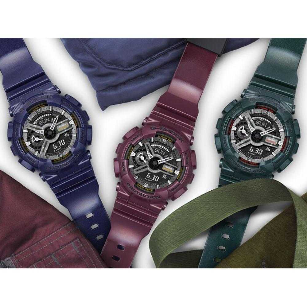 CASIO G-SHOCK GMA-S110MC-2ADR DIGITAL QUARTZ BLUE RESIN WOMEN'S WATCH - H2 Hub Watches