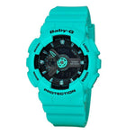 CASIO BABY-G BA-111-3ADR DIGITAL QUARTZ BLUE RESIN WOMEN'S WATCH - H2 Hub Watches