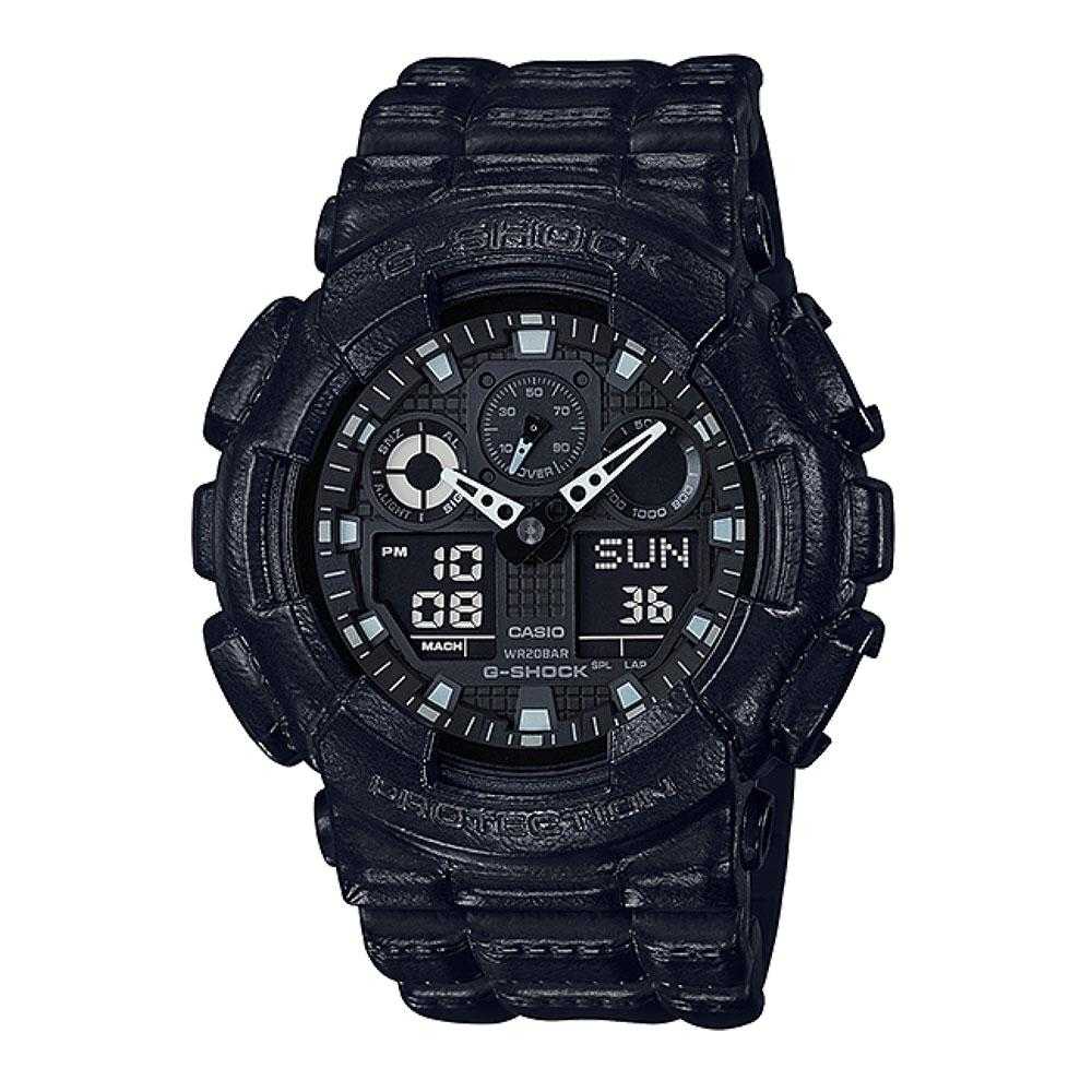 CASIO G-SHOCK GA-100BT-1ADR DIGITAL QUARTZ BLACK RESIN MEN'S WATCH - H2 Hub Watches