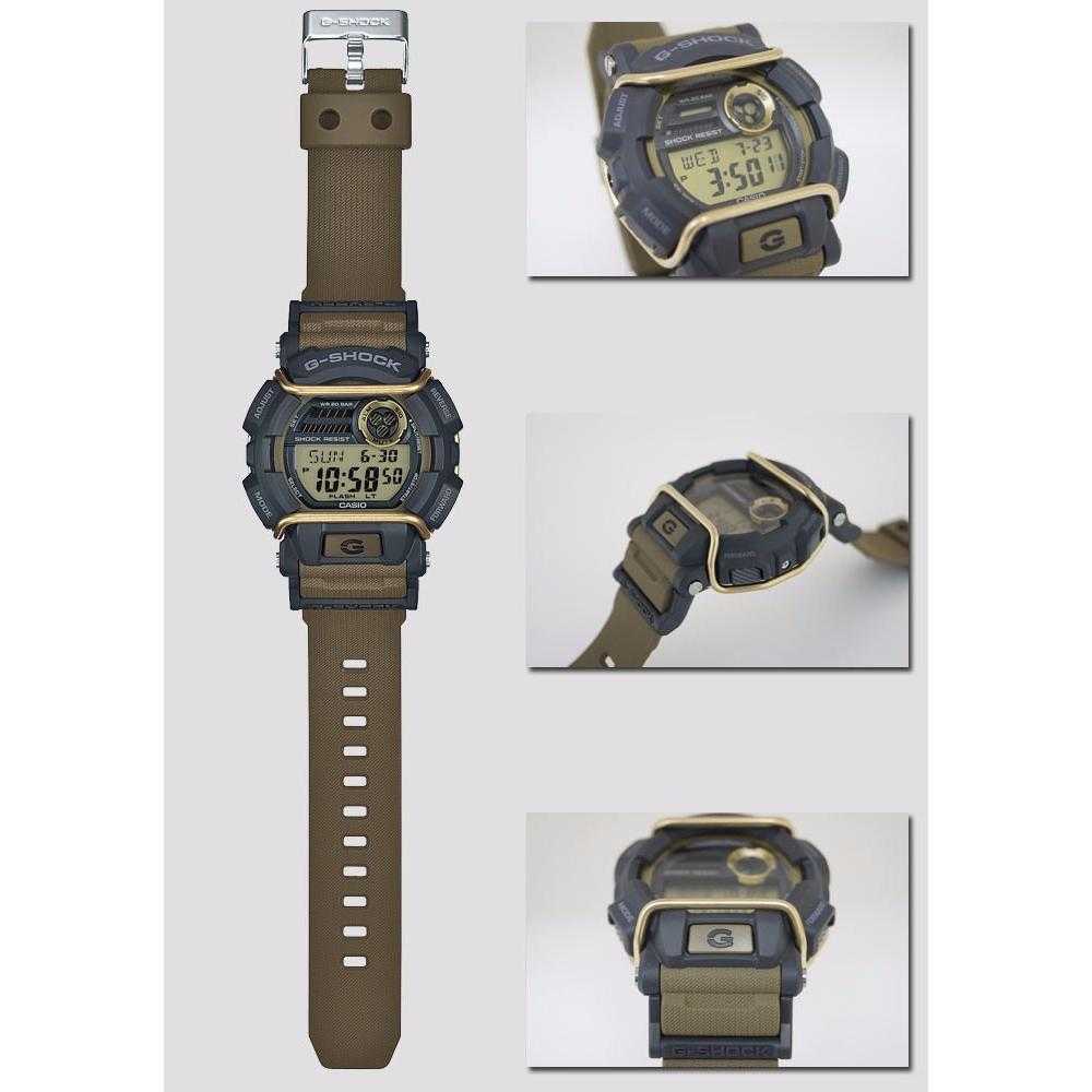 CASIO G-SHOCK GD-400-9DR DIGITAL QUARTZ GREY GREEN RESIN MEN'S WATCH - H2 Hub Watches