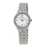 SEIKO GENERAL SUR695P1 QUARTZ STAINLESS STEEL WOMEN'S SILVER WATCH - H2 Hub Watches