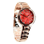 CASIO SHEEN SHE-3048PG-4AUDR QUARTZ ROSE GOLD STAINLESS STEEL WOMEN'S WATCH - H2 Hub Watches