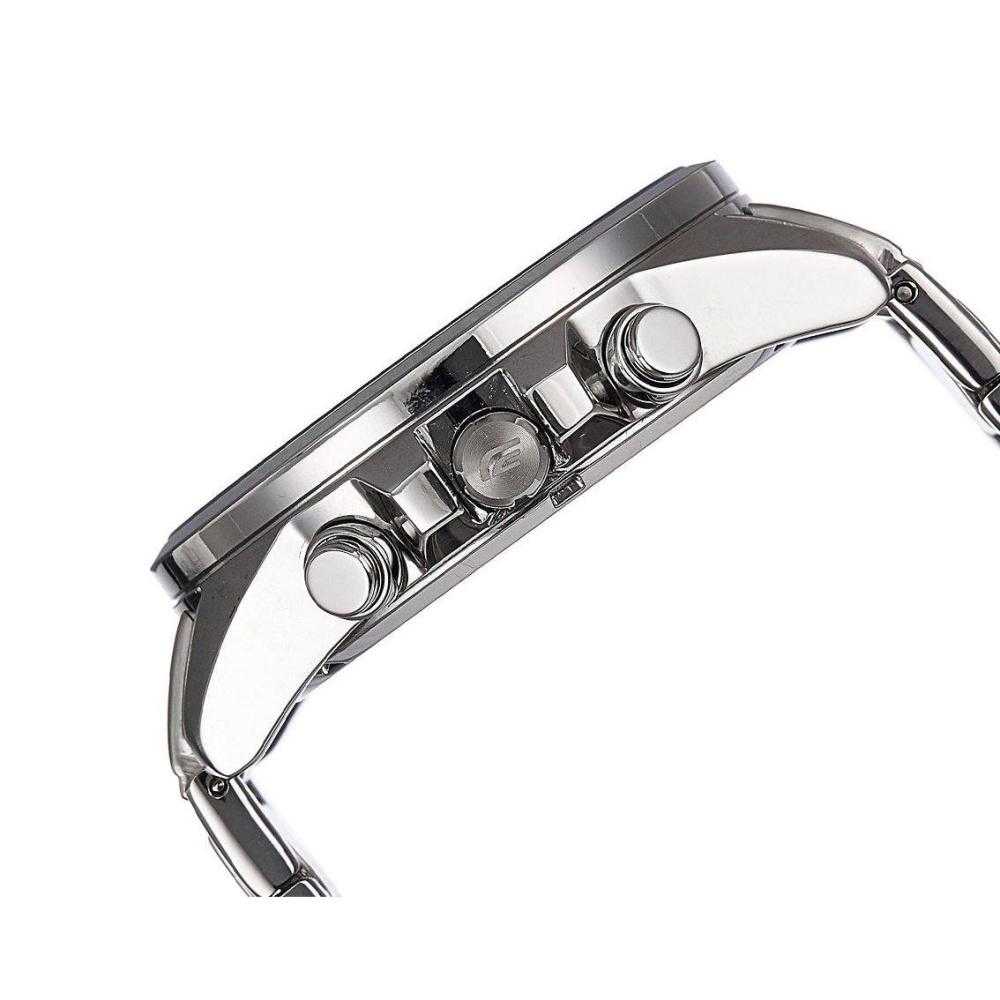 CASIO EDIFICE ETD-300D-3AVUDF CHRONOGRAPH SILVER STAINLESS STEEL MEN'S WATCH - H2 Hub Watches