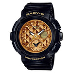 CASIO BABY-G BGA-195M-1ADR DIGITAL QUARTZ BLACK RESIN WOMEN'S WATCH - H2 Hub Watches