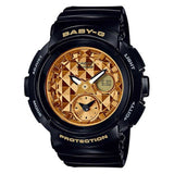 CASIO BABY-G BGA-195M-1ADR DIGITAL QUARTZ BLACK RESIN WOMEN'S WATCH - H2 Hub Watches