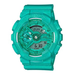 CASIO G-SHOCK GMA-S110VC-3ACR DIGITAL QUARTZ GREEN RESIN MEN'S WATCH - H2 Hub Watches