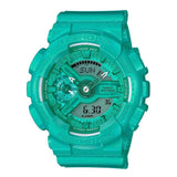 CASIO G-SHOCK GMA-S110VC-3ACR DIGITAL QUARTZ GREEN RESIN MEN'S WATCH - H2 Hub Watches
