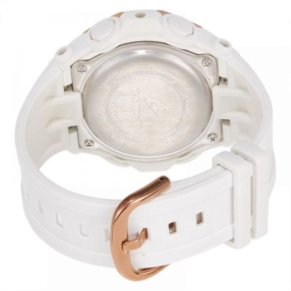 CASIO BABY-G BGA-220G-7ADR DIGITAL QUARTZ WHITE RESIN WOMEN'S WATCH - H2 Hub Watches