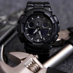 CASIO G-SHOCK GA-100BT-1ADR DIGITAL QUARTZ BLACK RESIN MEN'S WATCH - H2 Hub Watches
