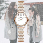 SEIKO GENERAL SUR698P1 ANALOG STAINLESS STEEL WOMEN'S ROSE GOLD WATCH - H2 Hub Watches
