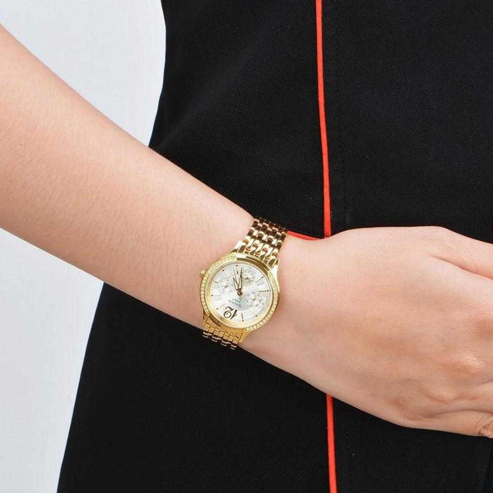 CASIO SHEEN SHE-3030GD-7AUDR QUARTZ GOLD STAINLESS STEEL WOMEN'S WATCH - H2 Hub Watches