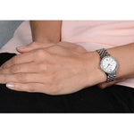 SEIKO GENERAL SUR695P1 QUARTZ STAINLESS STEEL WOMEN'S SILVER WATCH - H2 Hub Watches