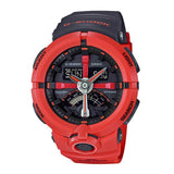 CASIO G-SHOCK GA-500P-4ADR DIGITAL QUARTZ RED RESIN MEN'S WATCH - H2 Hub Watches