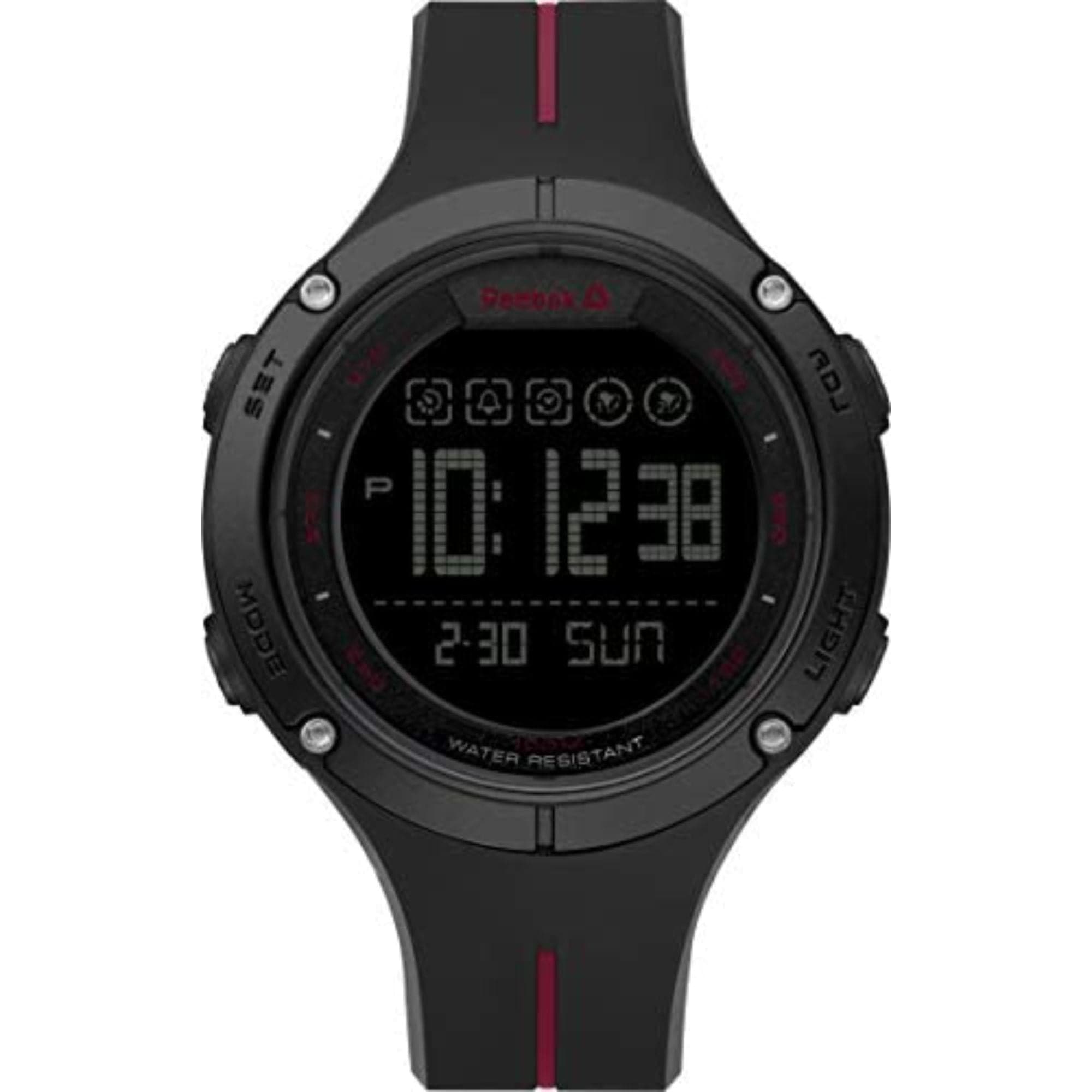 REEBOK BASELINE RD BAS G9 PBIB BR BLACK POLYURETHANE STRAP MEN S WATCH H2 Hub