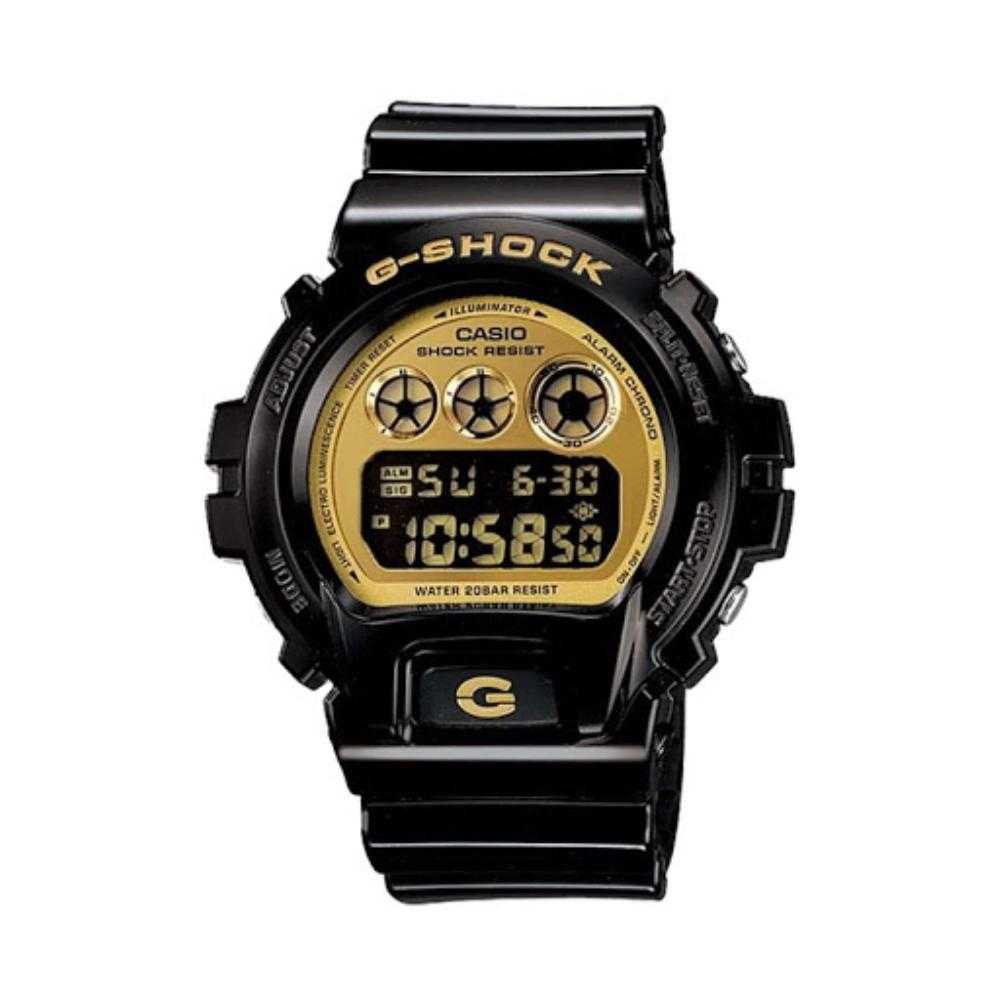 CASIO G-SHOCK DW-6900CB-1DS DIGITAL QUARTZ BLACK RESIN MEN'S WATCH - H2 Hub Watches