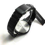 CITIZEN BM7355-82E ECO-DRIVE BLACK STAINLESS STEEL MEN'S WATCH - H2 Hub Watches