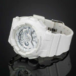 CASIO BABY-G BA-110-7A3DR DIGITAL QUARTZ WHITE RESIN WOMEN'S WATCH - H2 Hub Watches