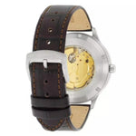 CITIZEN NJ0090-13P AUTOMATIC TITANIUM BROWN LEATHER STRAP MEN'S WATCH - H2 Hub Watches