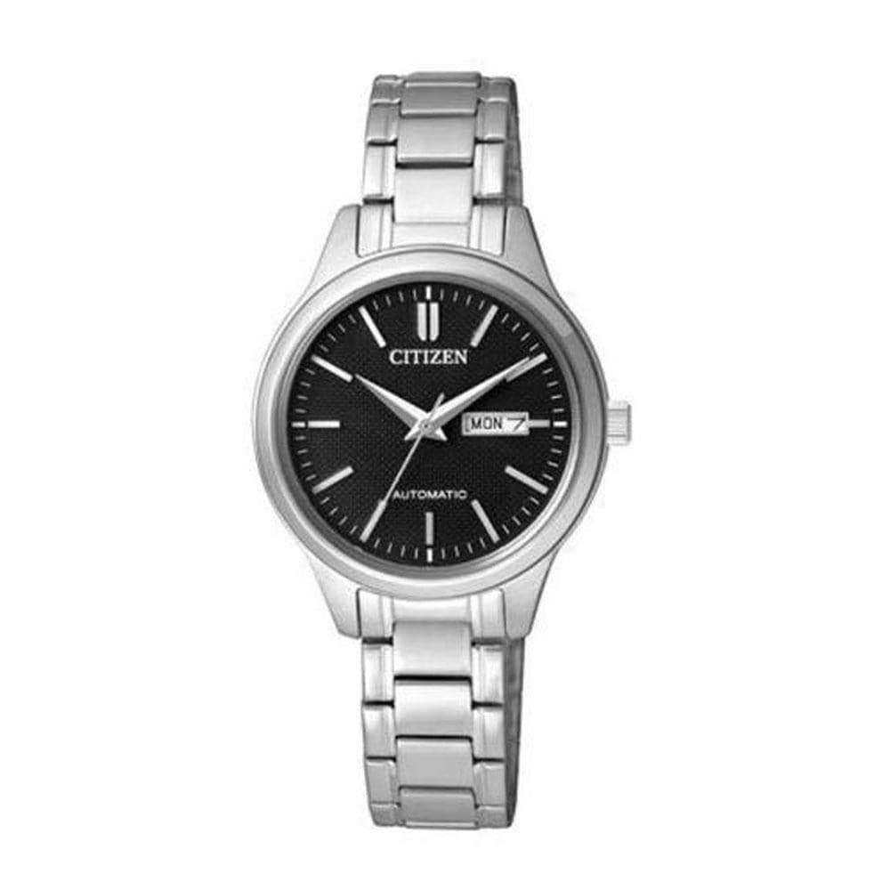 CITIZEN PD7140-58EB AUTOMATIC SILVER STAINLESS STEEL WOMEN'S WATCH - H2 Hub Watches