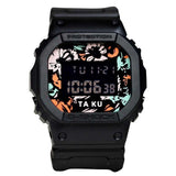 CASIO G-SHOCK DW-5600TAKU-1DR BLACK RESIN MEN'S WATCH - H2 Hub Watches