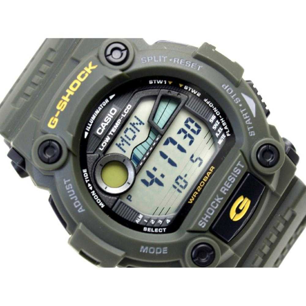 CASIO G-SHOCK G-7900-3DR DIGITAL QUARTZ GREEN RESIN MEN'S WATCH - H2 Hub Watches