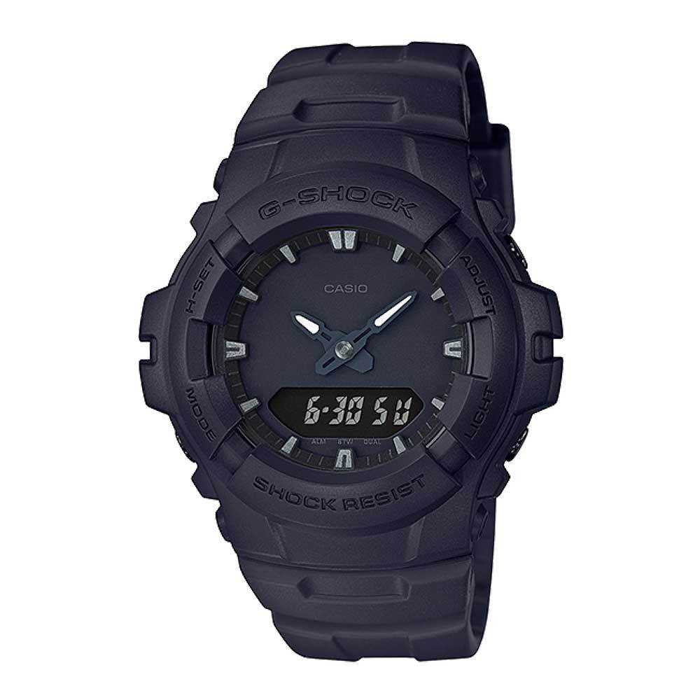 CASIO G-SHOCK G-100BB-1ADR DIGITAL QUARTZ BLACK RESIN MEN'S WATCH - H2 Hub Watches
