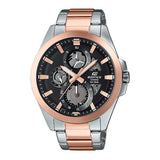 CASIO EDIFICE ESK-300SG-1AVUDF CHRONOGRAPH TWO TONE STAINLESS STEEL MEN'S WATCH - H2 Hub Watches