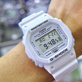 CASIO G-SHOCK DW-5600MW-7DR DIGITAL QUARTZ WHITE RESIN MEN'S WATCH - H2 Hub Watches