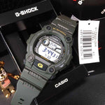 CASIO G-SHOCK G-7900-3DR DIGITAL QUARTZ GREEN RESIN MEN'S WATCH - H2 Hub Watches