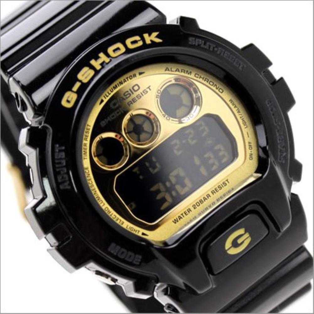 CASIO G-SHOCK DW-6900CB-1DS DIGITAL QUARTZ BLACK RESIN MEN'S WATCH - H2 Hub Watches