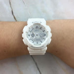 CASIO BABY-G BA-110-7A3DR DIGITAL QUARTZ WHITE RESIN WOMEN'S WATCH - H2 Hub Watches