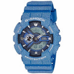 CASIO G-SHOCK GA-110DC-2ADR DIGITAL QUARTZ BLUE RESIN MEN'S WATCH - H2 Hub Watches