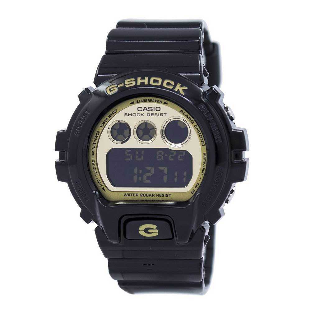CASIO G-SHOCK DW-6900CB-1DS DIGITAL QUARTZ BLACK RESIN MEN'S WATCH - H2 Hub Watches